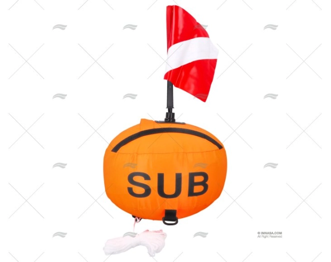 DIVING BUOY W/ 20m LINE + FLAG