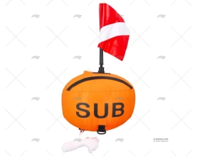 DIVING BUOY W/ 20m LINE + FLAG