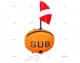 DIVING BUOY W/ 20m LINE + FLAG