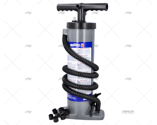 POMPA PER GONFIAGGIO VERTICALE BRAVO 6 8,7PSI