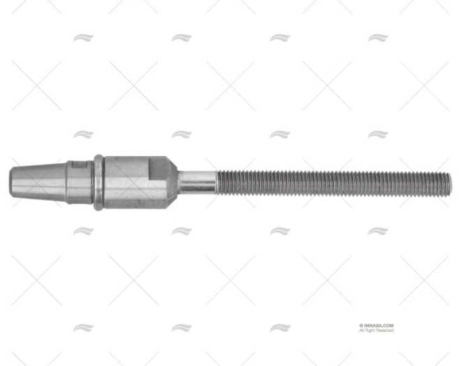 TERMINAL CABO TENSOR  8mm INOX-316