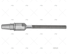 TERMINAL CABO TENSOR  8mm INOX-316