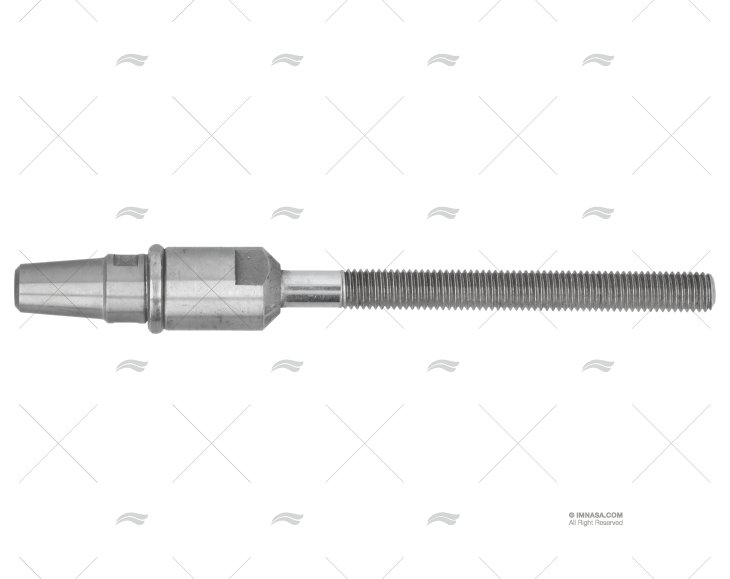 TERMINAL CABO TENSOR  8mm INOX-316