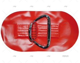 ANELLO FISSAGGIO.PRUA C/PASSAMANO ROSSO (2PZ)