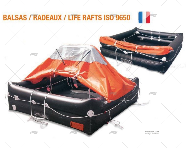 ZATTERA 04P BORSA ISO9650 -24H FR
