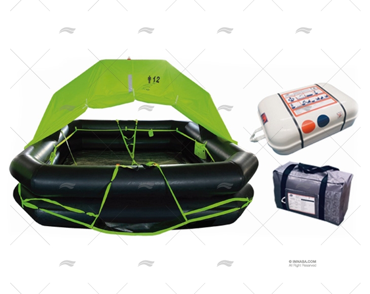 LIFERAFT 4 PERSON VALISE ISO9650 SPAIN