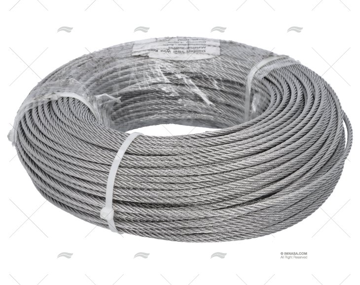 CAVO 7x7 INOX 4,00mm  100m