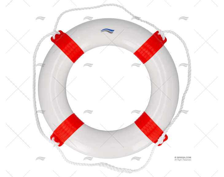 ANELLO SALVAGENTE 60cm BIANCO IMNASA
