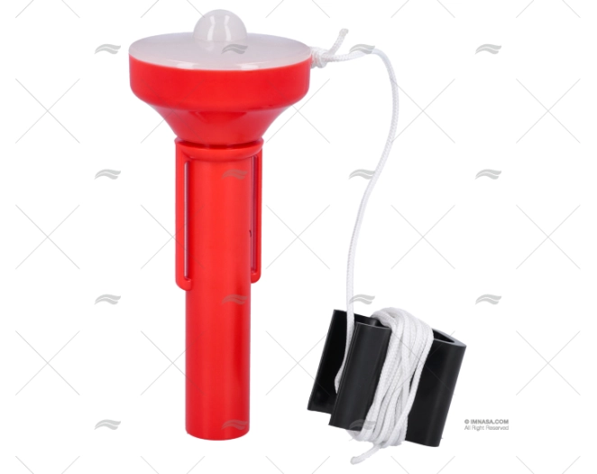 LUCE GALLEGGIANTE.LED/BATT.ALCALINA ANELLO SALVAGENTE