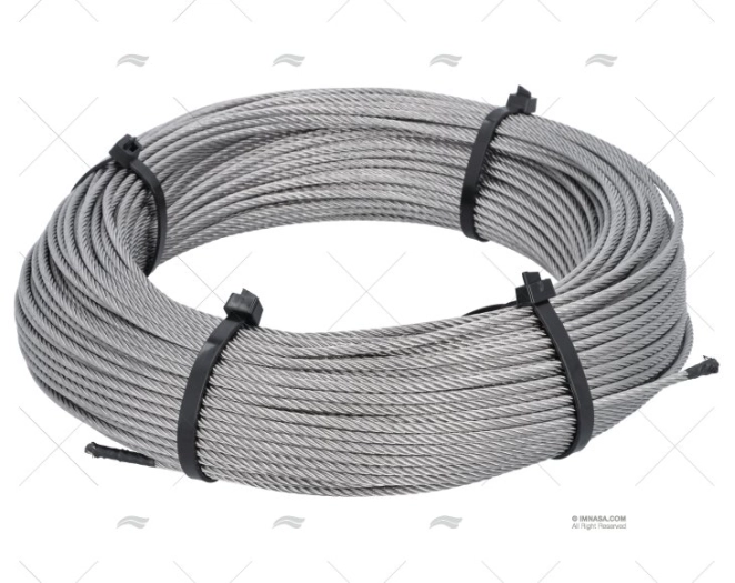 CAVO 7x19 INOX 4,00mm 100m