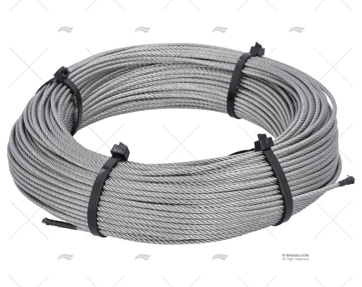 CAVO 7x19 INOX 4,00mm 100m