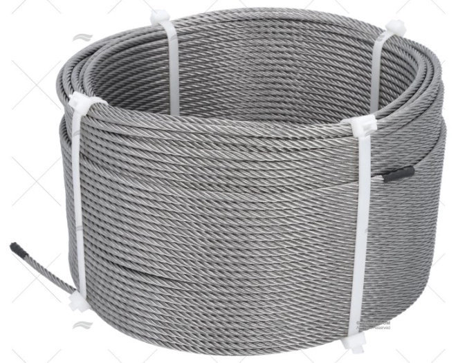 CAVO 7x19 INOX 5,00mm 100m