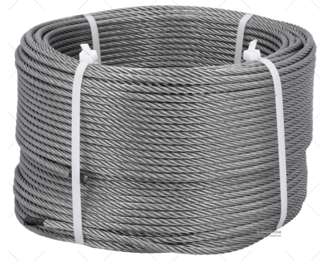 CAVO 7x19 INOX 6,00mm 100m