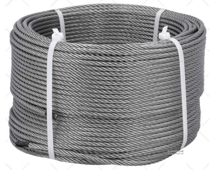 CABLE 7x19 INOX 6,00mm 100m