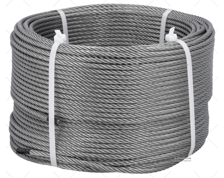 CAVO 7x19 INOX 6,00mm 100m