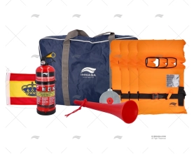 SAFETY EQUIPMENT BAG 4 JACKETS ZONE 5