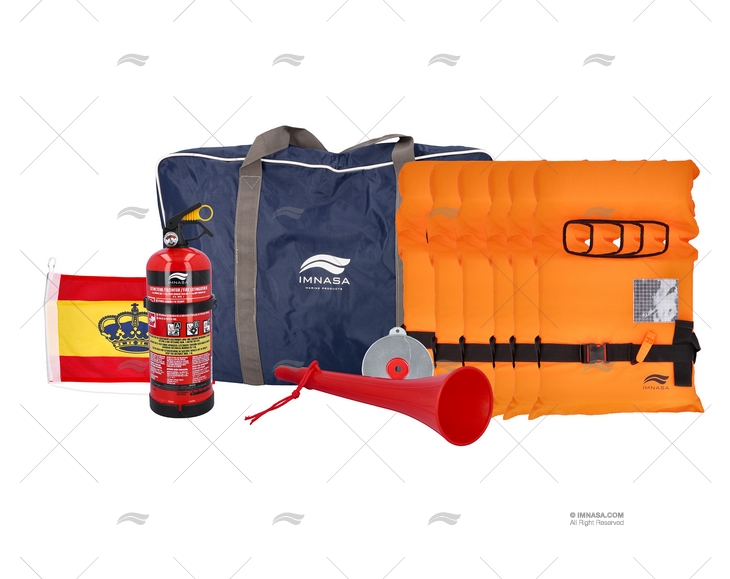 BORSA DI SALVATAGGIO 5/5 6 GILET IMNASA