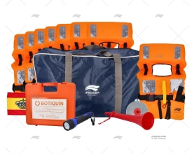 BOLSA SALVAMENTO 3/4 25m 8 COLETES IMNASA