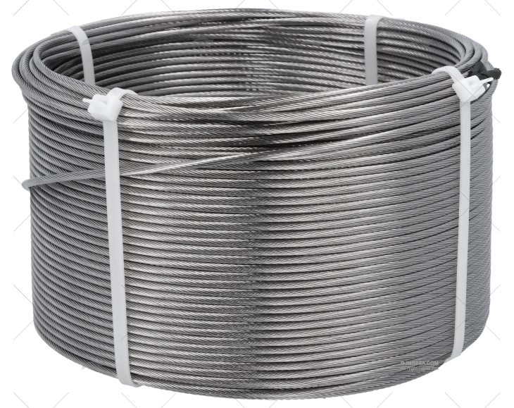 CAVO  1x19 INOX 4,00mm 100m