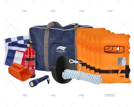 BOLSA SALVAMENTO 6 MILHAS ISO,6 COLETES IMNASA
