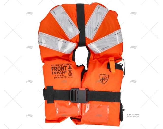GILET MK10 SOLAS BAMBINO -15kg VELERIA SAN GIORGIO