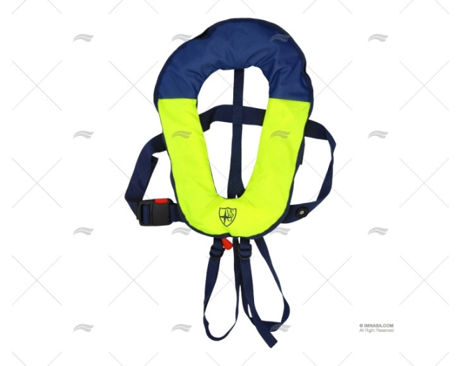 COLETE JÚNIOR 100N -43kg + ARNÊS ISO IMNASA