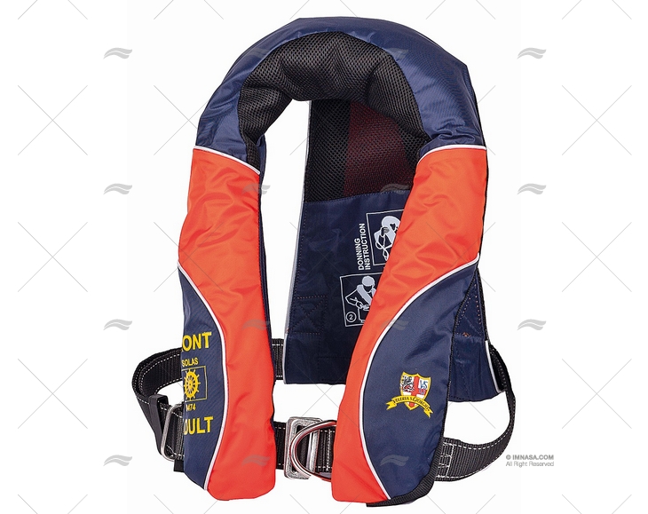 GILET MODULO 150N ADULTO SOLAS VELERIA SAN GIORGIO