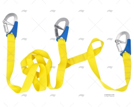 CINCHA LINHA DE VIDA 3/1,9-1m MOSQUETÃO