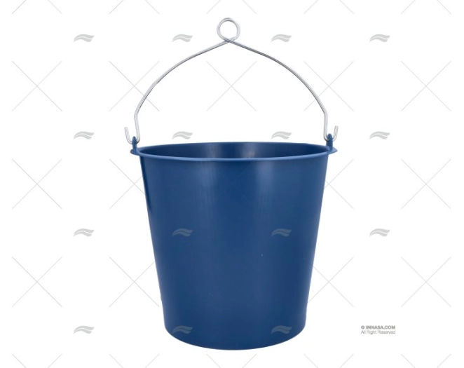 BALDE MARINHO ARCO INOX AZUL mod.MACA
