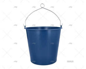 BUCKET IN BLUE PVC WITH S.S.