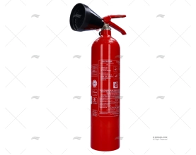 ESTINTORE CO2 2KG MANUALE,DIFFUSORE ALL. ANAF