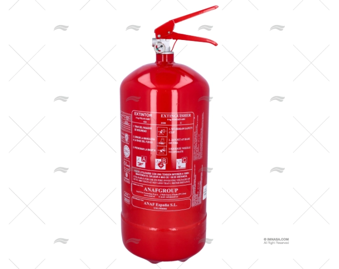 EXTINGUISHER ABC 9kg MANUAL 233B ANAF