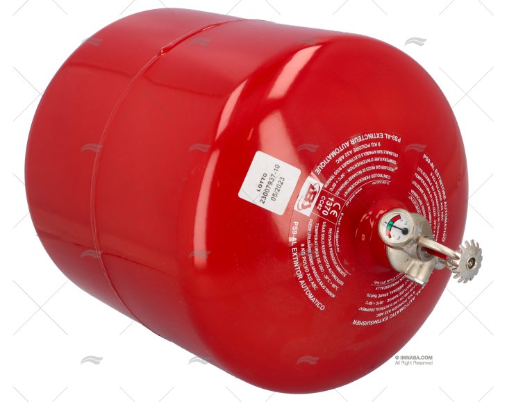 ESTINTORE ABC 9KG AUTOMATICO,MANOMETRO ANAF
