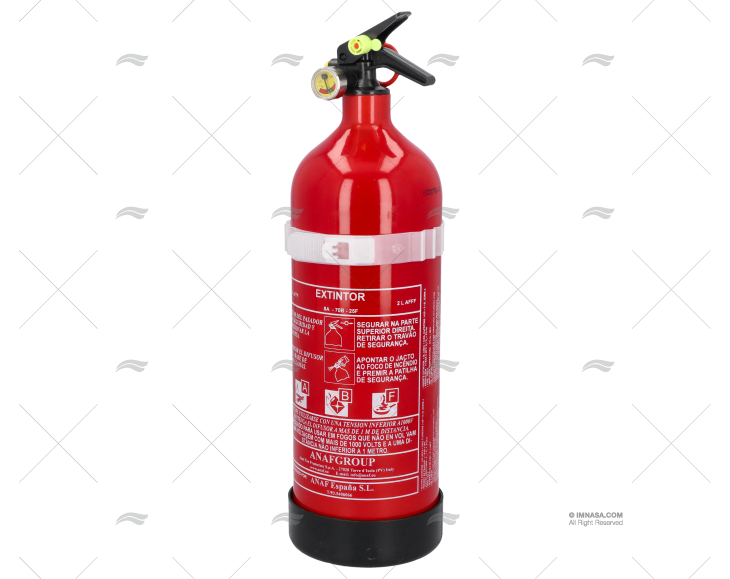 EXTINCTEUR 2L EAU AFFF 8A-70B-25F