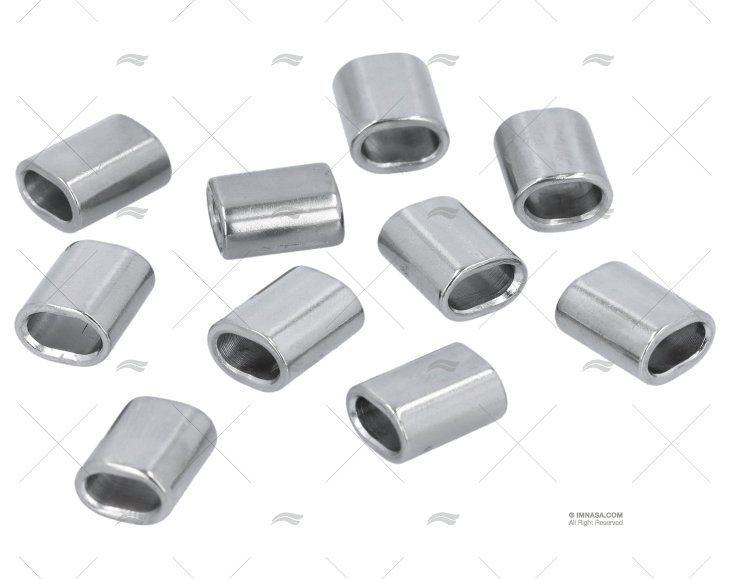 STAINLESS STEEL CABLE CLAMP  3mm (10u)