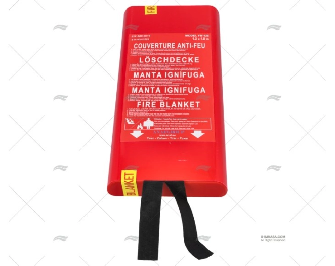 FIREPROOF BLANKET 120x180cm ANAF