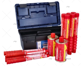 SET OF EMERGENCY FLARES CASE 6F-6P-2S