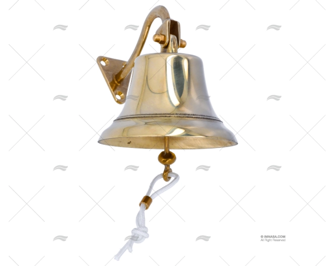 BELL IN POLISHED BRONZE D.100mm