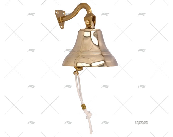 BELL IN POLISHED BRASS D.150mm