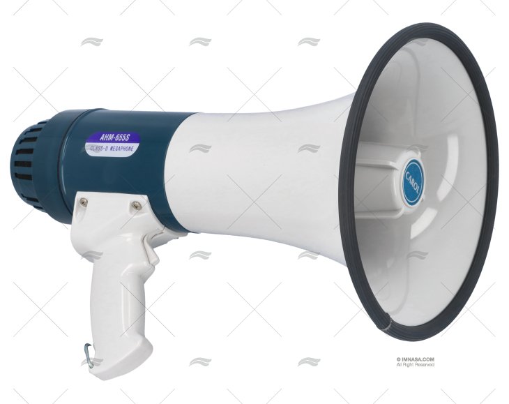 MEGAFONE 350x203mm COM SIRENE