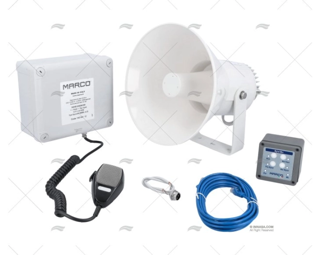 SINALIZADOR ELETRÓNICO 122DB 12V MARCO