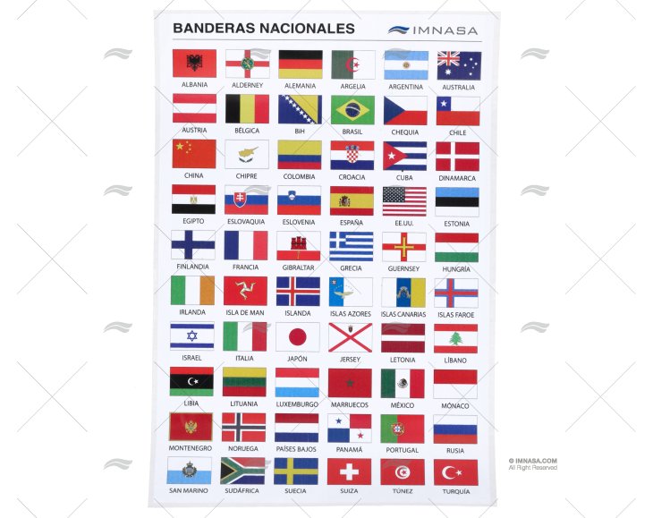 NAVIGATION COUNTRY FLAG CARD