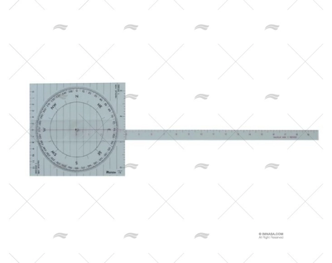 POLAR GONIOMETER RULER