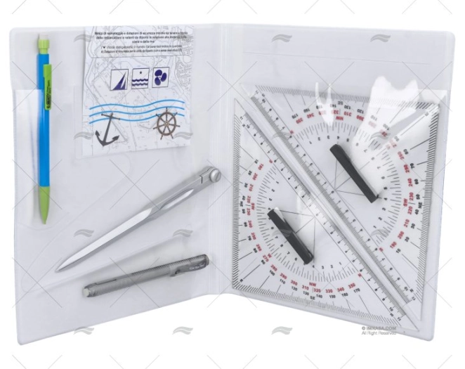 2 COMPASSES CARTOGRAPHY KIT