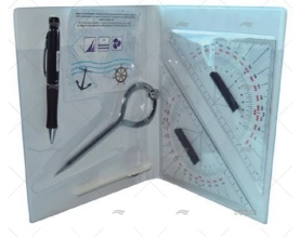 2 COMPASSES CARTOGRAPHY KIT