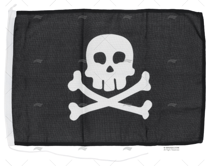 BANDIERA JOLLY ROGER         45x 30cm ADRIA BANDIERE