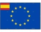 BANDEIRA EURO-ESPANHOLA  30x 20cm