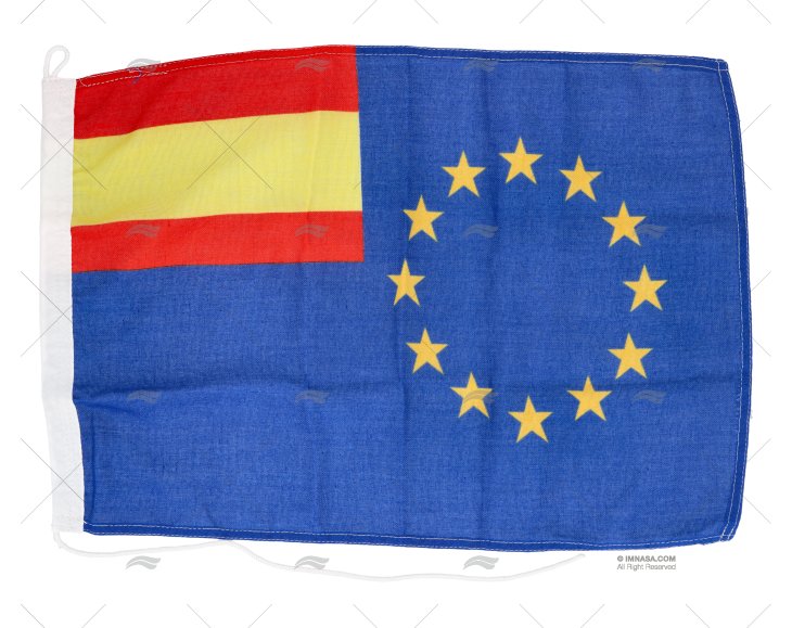 BANDERA EURO-ESPAÑOLA  45x 30cm