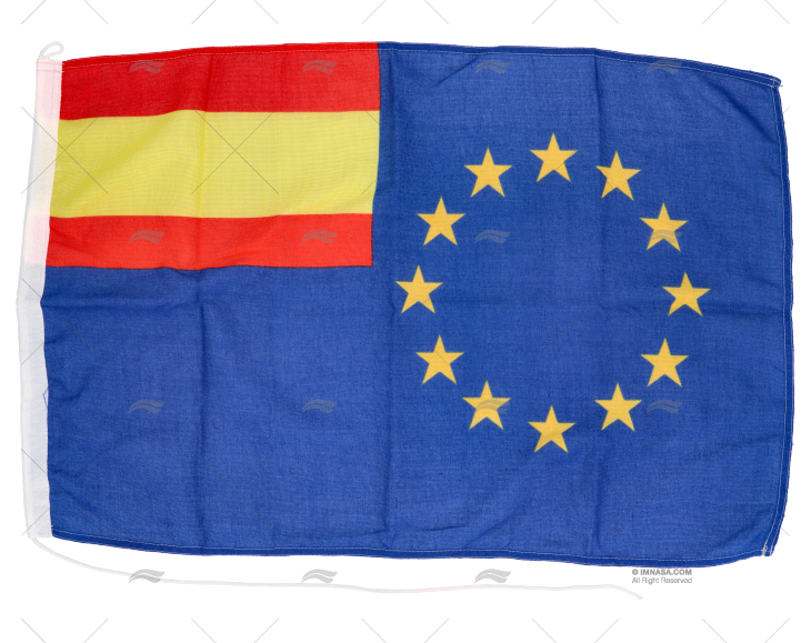 EURO-SPANISH FLAG 60x40cm HQ