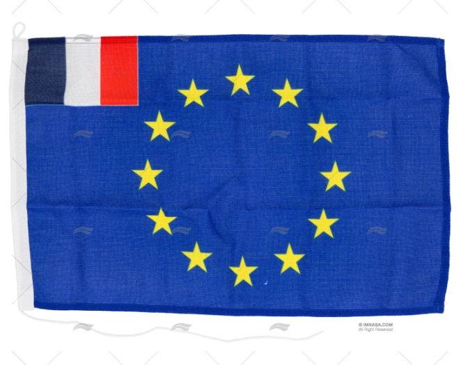 BANDIERA EURO-FRANCESE  45x 30cm ADRIA BANDIERE